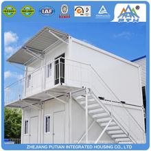 Cheap stackable 3 floors construction site prefabricated house